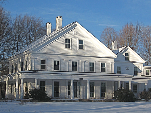 Mass Greek Revival farmhouse