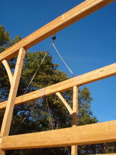 timber frame detail