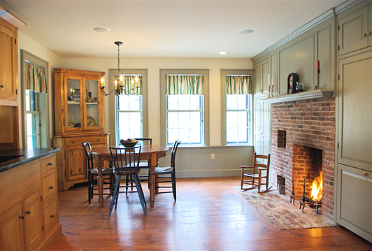 kitchen in old houe