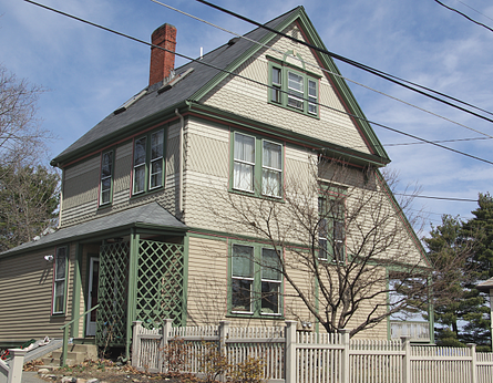 Historic house earth tones