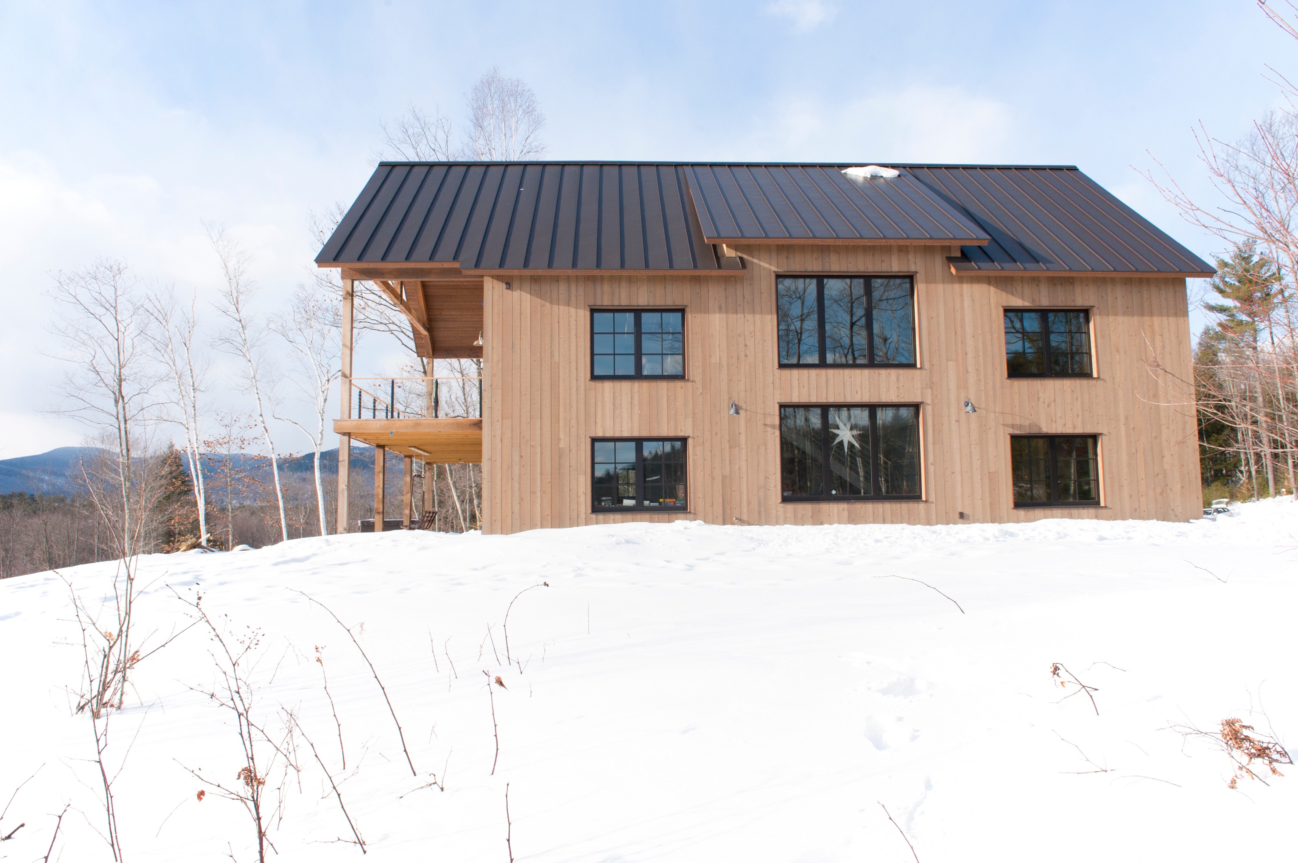 4 Passive house south side